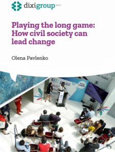 PLAYING THE LONG GAME: HOW CIVIL SOCIETY CAN LEAD CHANGE