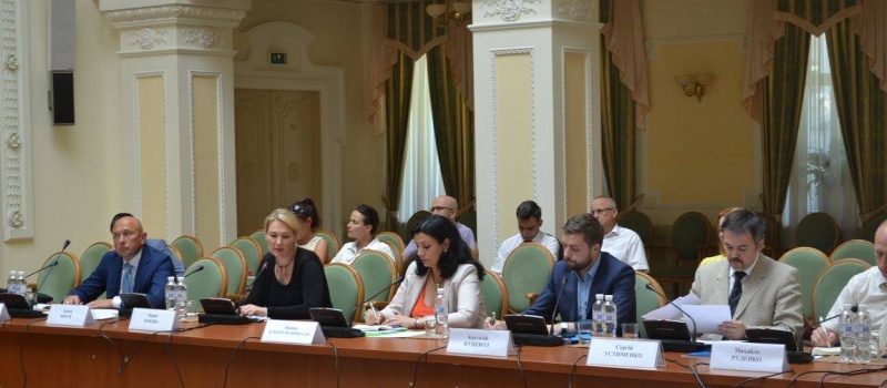 DiXi Group Presented the Proposal by the Working Group 5 during the Meeting between EU–Ukraine Platform, Government and Parliament