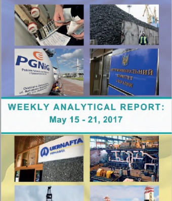 Weekly analytical report: May 15-21, 2017