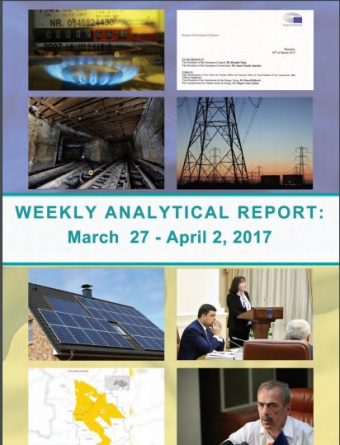 Weekly analytical report: March 27 – April 26, 2017