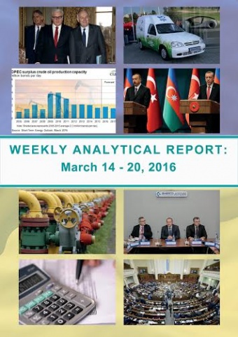 Weekly analytical report: March 14 – 20, 2016