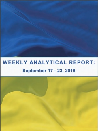 Weekly analytical report: September 17 – September 23