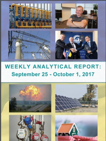 Weekly analytical report: September 25 – October 1