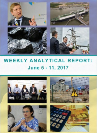 Weekly analytical report: June 5-11, 2017