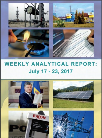 Weekly analytical report: July 17-23, 2017