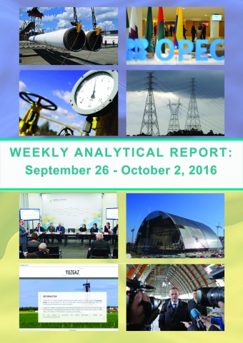 Weekly analytical report: September 26 – October 2, 2016