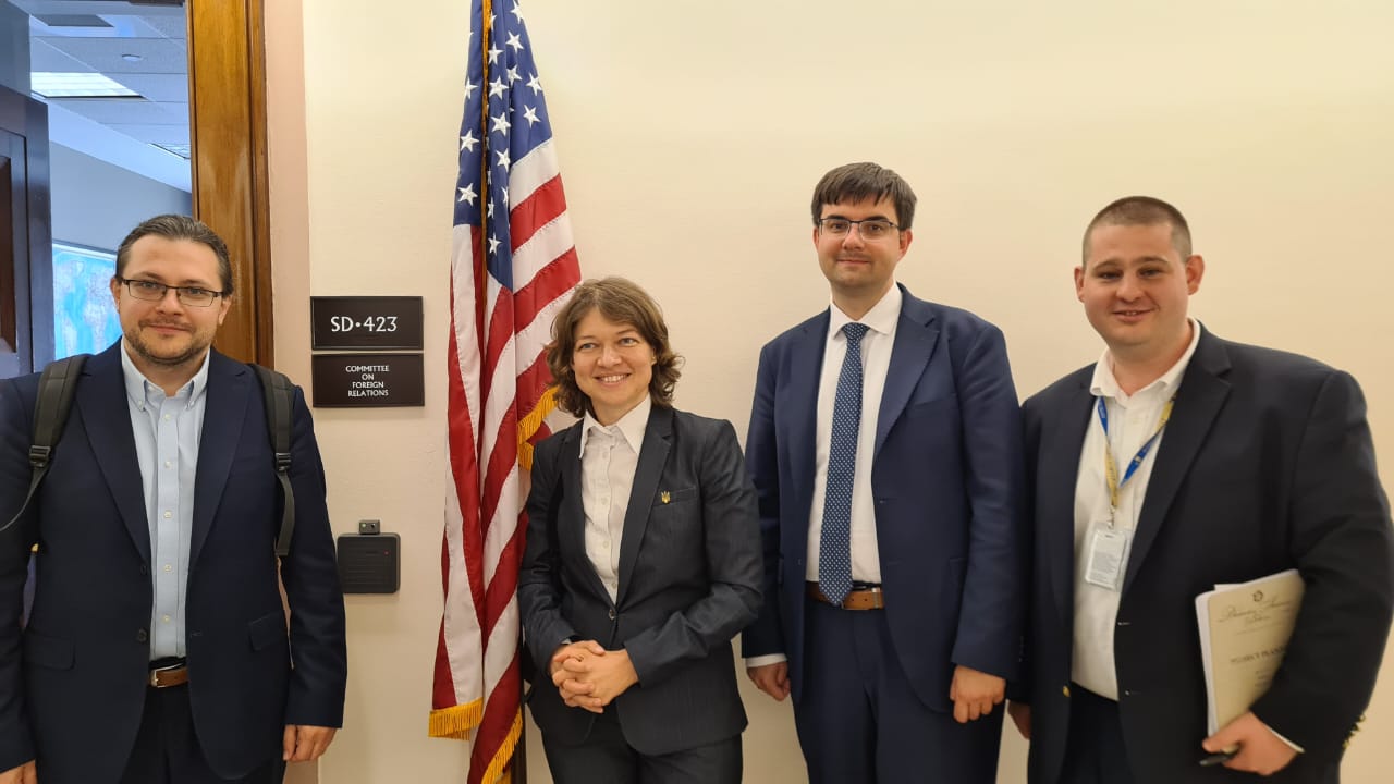 DiXi Group team discussed energy sanctions against Russia and approaches to Ukraine’s reconstruction during an advocacy visit to the United States