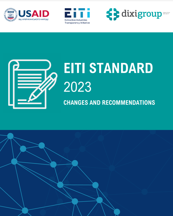 Extractive Industries Transparency Initiative (EITI) Standard 2023. Changes and Recommendations