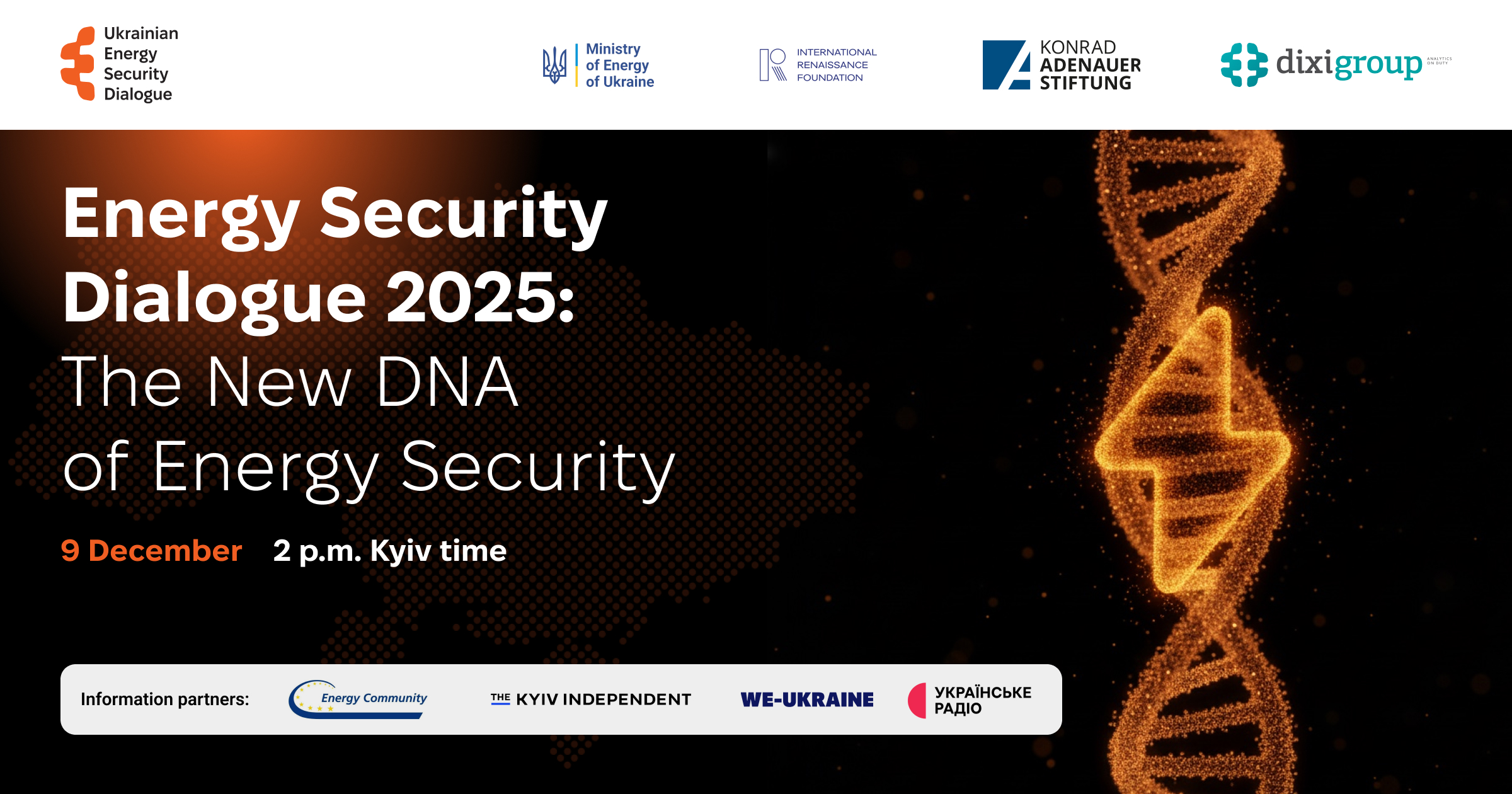 December 9 – Join the international conference “Energy Security Dialogue 2025: The New DNA of Energy Security”