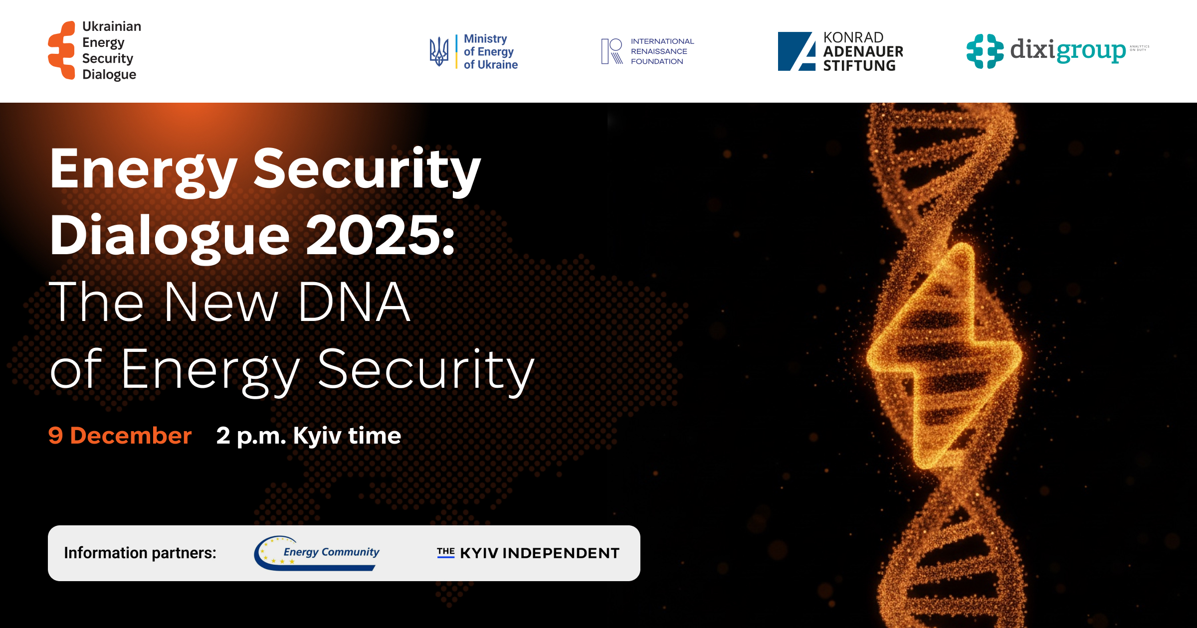 December 9 – Join the international conference “Energy Security Dialogue 2025: The New DNA of Energy Security”