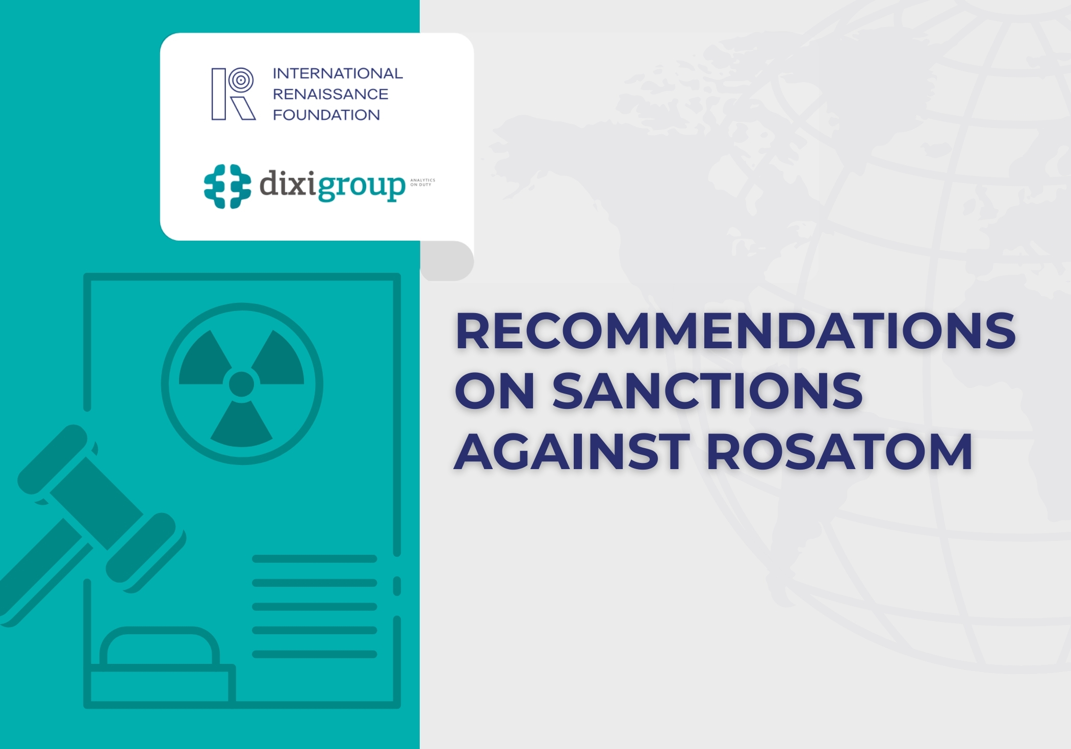 Recommendations on sanctions against Rosatom