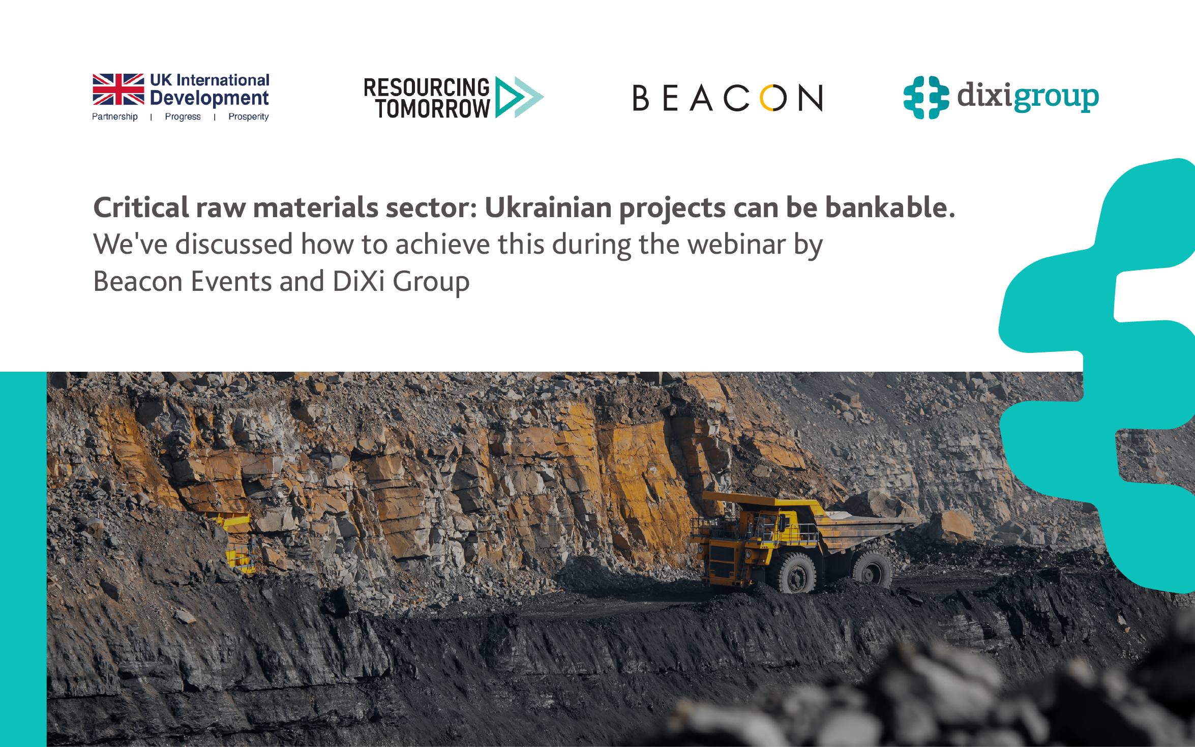 With proper support, Ukraine has potential to become a key partner in global value chains in the critical raw materials sector