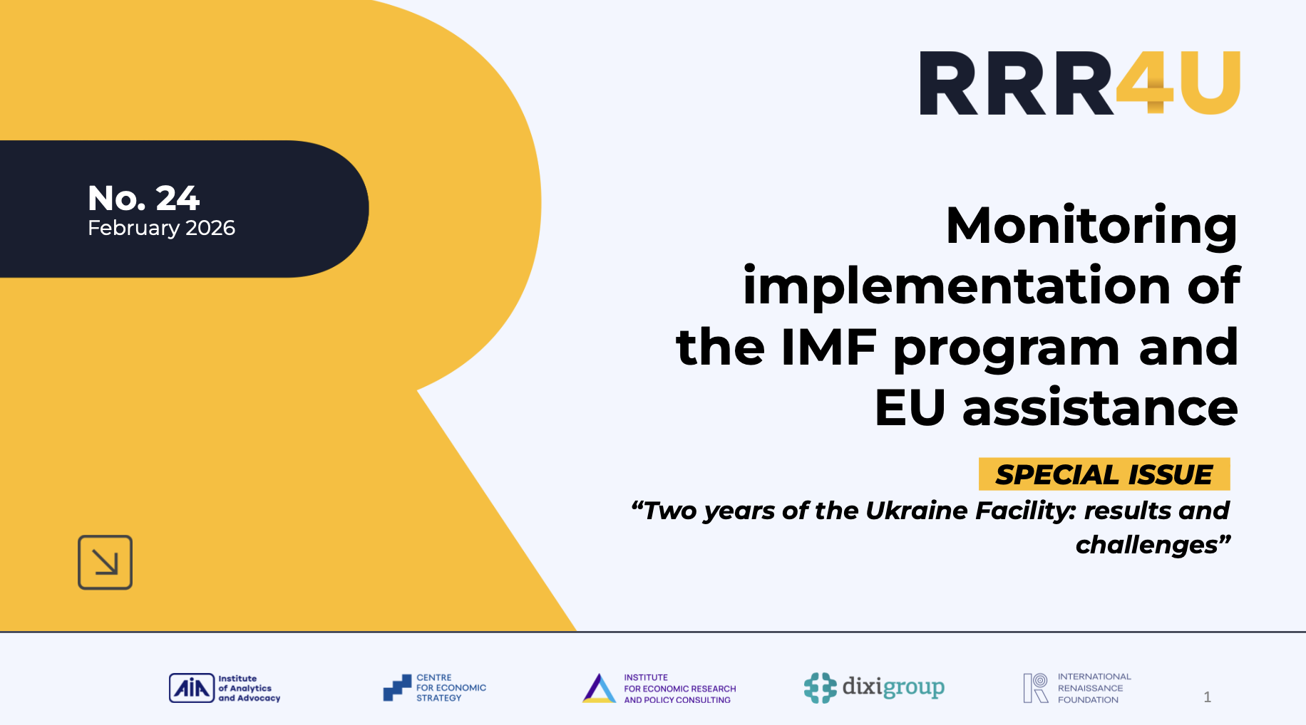 Monitoring implementation of the IMF program and EU assistance (February 2026)